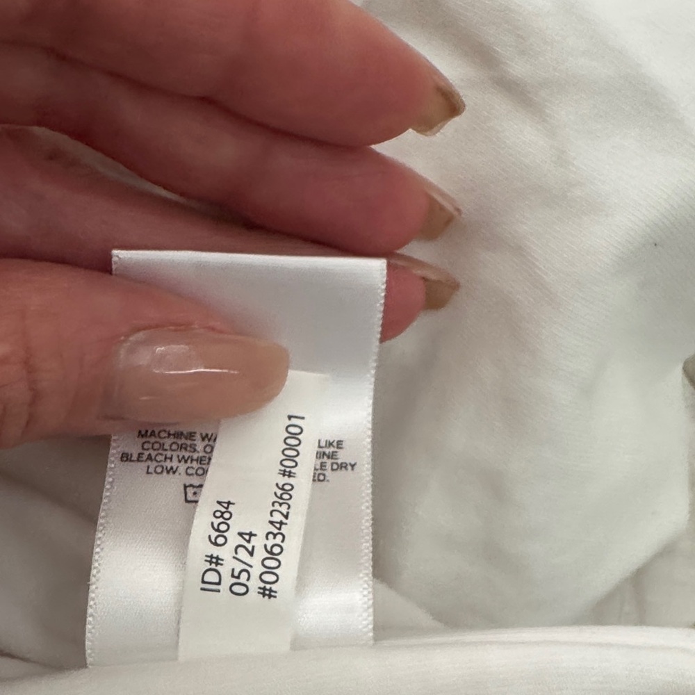 Express White Puff Sleeve Blouse - Picture 8 of 8